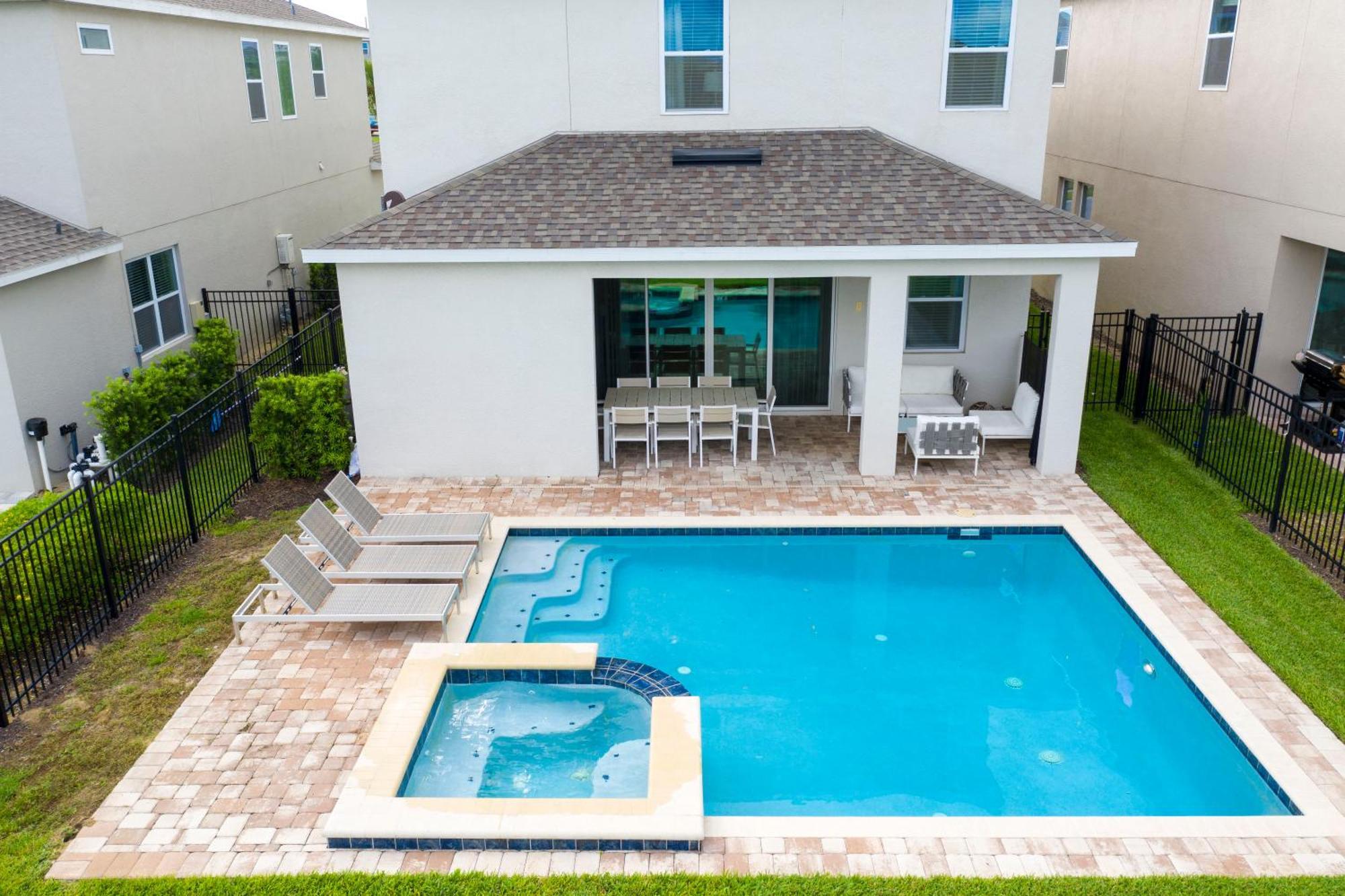 Luxurious 5Bd Private Pool Jacuzzi & Game Room At Encore 7432 Orlando Eksteriør billede