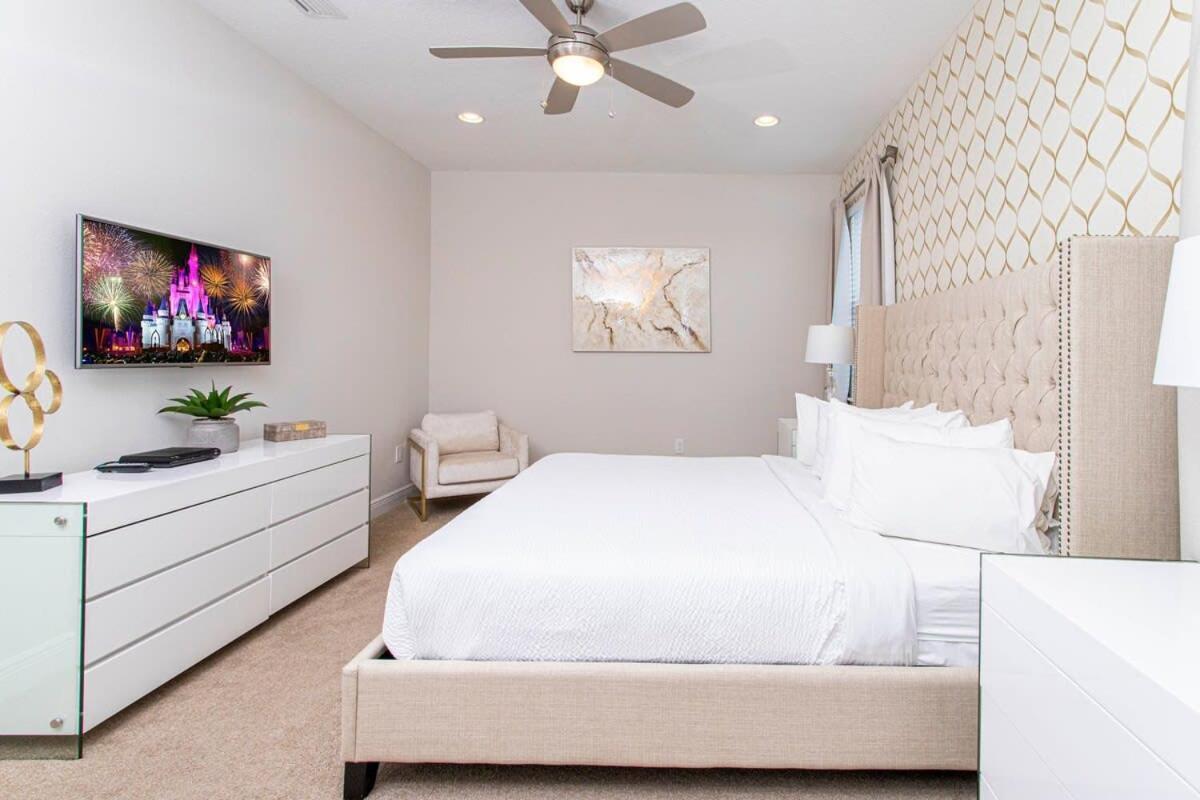 Luxurious 5Bd Private Pool Jacuzzi & Game Room At Encore 7432 Orlando Eksteriør billede