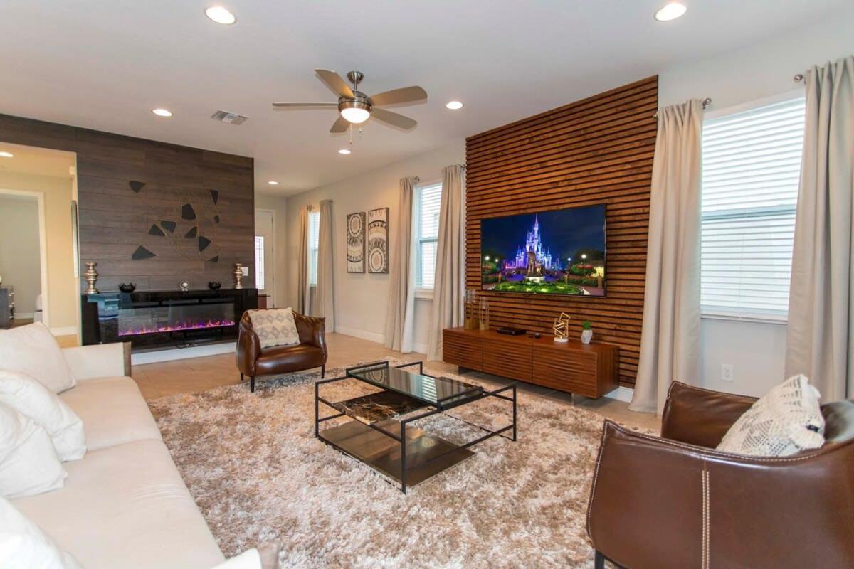 Luxurious 5Bd Private Pool Jacuzzi & Game Room At Encore 7432 Orlando Eksteriør billede